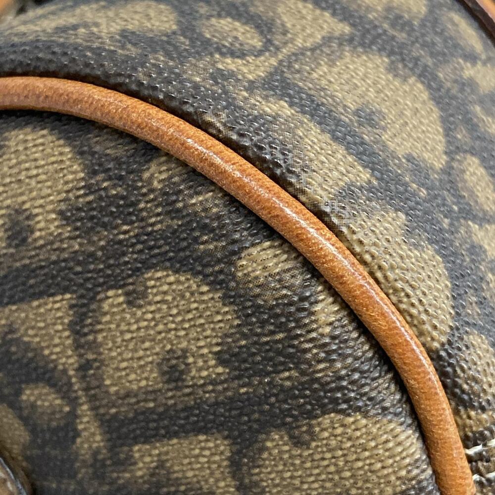 Christian Dior DIOR/ChristianDior Romantique Handbag Brown Black PVC Leather - Picture 6 of 15